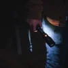 Lampe de Poche Rechargeable Slyde King 2K + COB - 2000 Lumens - Aluminium Noir IP67
