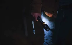 Lampe de Poche Rechargeable Slyde King 2K + COB - 2000 Lumens - Aluminium Noir IP67