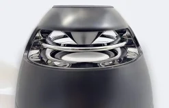 Lampe de table LED 'Muna' avec haut-parleur Bluetooth pour l'extérieur, en plastique noir, avec LED intégrée, hauteur 16,5 cm