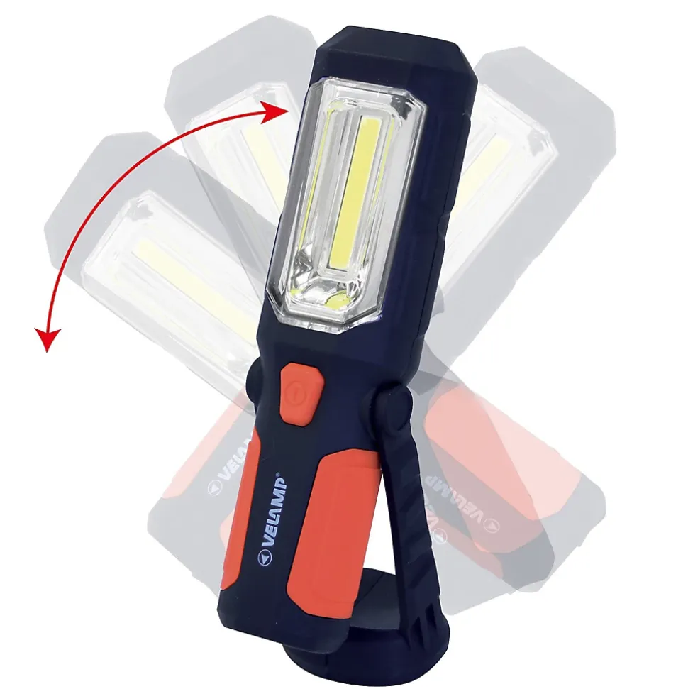 Lampe de travail COB LED 3W avec aimant + crochet. 200 Lumen
