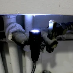 Lampe frontale FISHTEC Télescopique Tête Flexible et Orientable