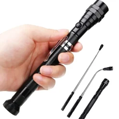 Lampe frontale FISHTEC Télescopique Tête Flexible et Orientable