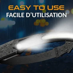 Lampe frontale FISHTEC Ultraslim