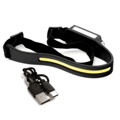 Lampe frontale LED rechargeable batterie lithium Avidsen