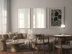 Lampe LED à accu/de table 'PINA' 30 cm de haut, en métal (beige) et verre (blanc), LEDs intégrés, blanc chaud