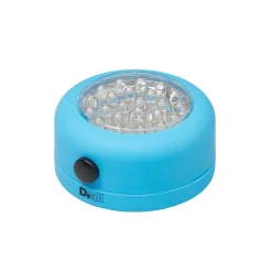 Lampe LED magnétique ronde bleue Diall 68 lumens