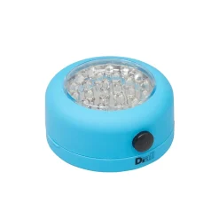 Lampe LED magnétique ronde bleue Diall 68 lumens