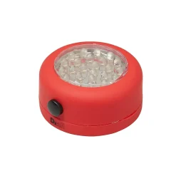 Lampe LED magnétique ronde rouge Diall 68 lumens