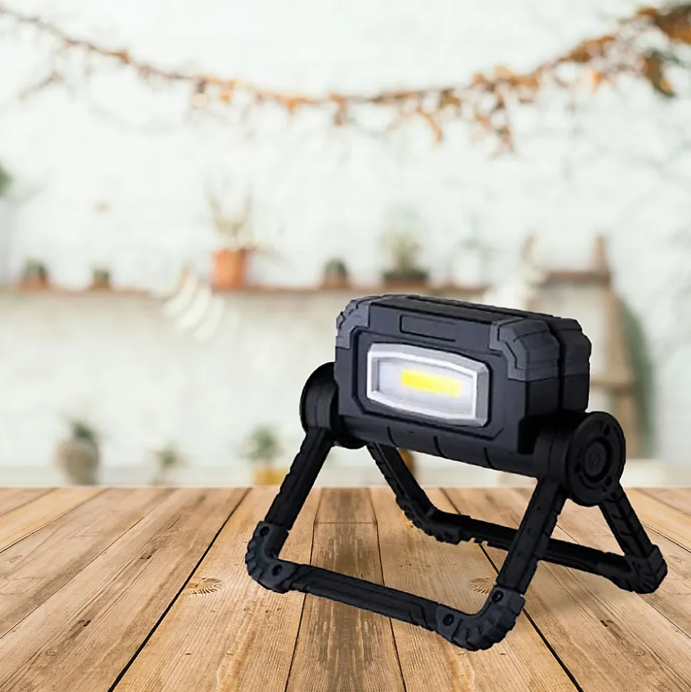 Lampe Projecteur FISHTEC Portable sans Fil LED Orientable 360