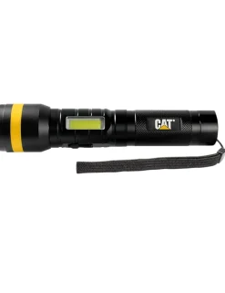 LAMPE TORCHE ALUMINIUM RECHARGEABLE CATERPILLAR 1200 LUMENS