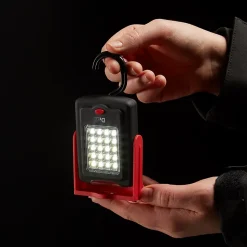 Lampe torche LED 2 fonctions Diall 220 lumens rouge