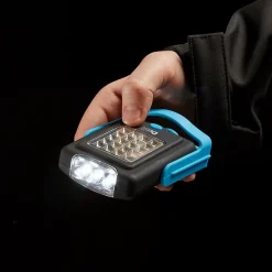 Lampe torche LED 2 fonctions Diall 220 lumens bleu