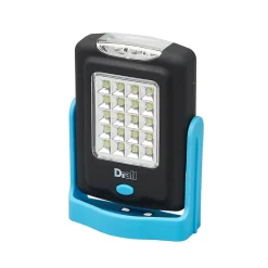 Lampe torche LED 2 fonctions Diall 220 lumens bleu