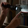 Lampe torche LED Diall 50 lumens Noir