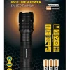 Lampe torche Maximus Powered by Duracell M-FL-031-DU - 650lm