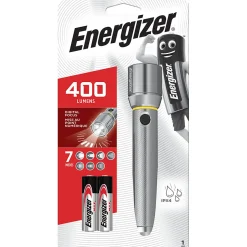 LAMPE TORCHE METAL VISION HD 2AA - 400 LUMENS