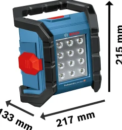 Lampe 18V GLI 18V-1200 C Professional (sans batterie ni chargeur) en boîte carton - BOSCH - 0601446700