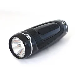 Lampe-torche avec Enceinte intégrée 10W BT noire LightSound