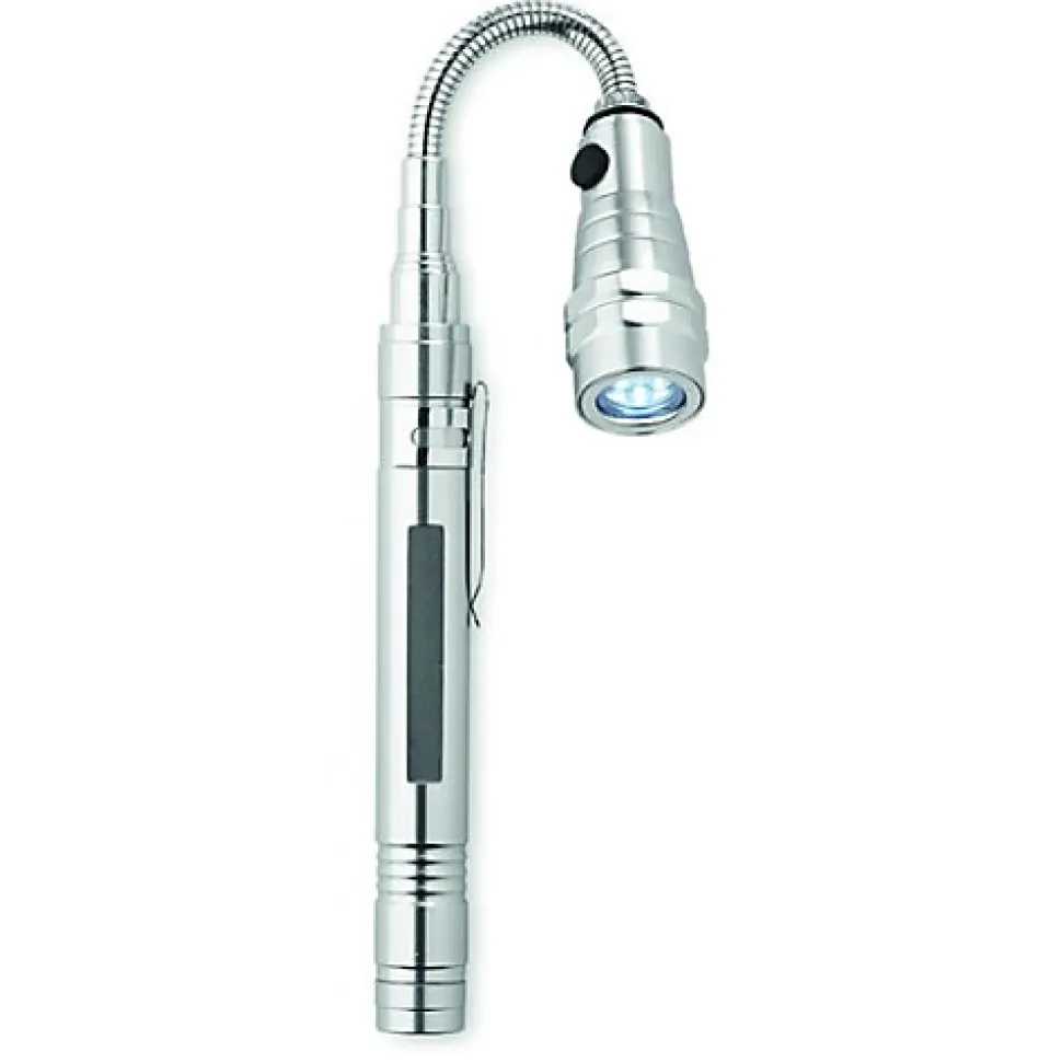 Lampe-torche LED télescopique et aimantée 10 lm