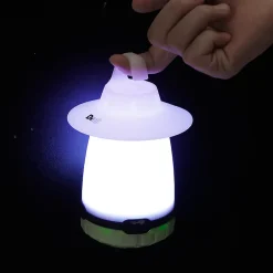 Lanterne de camping LED 80 lumens Diall autonomie 15h fonctionne avec 3 piles AA (LR6)