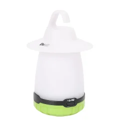 Lanterne de camping LED 80 lumens Diall autonomie 15h fonctionne avec 3 piles AA (LR6)