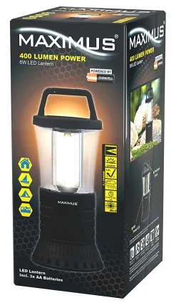 Lanterne Maximus Powered by Duracell M-LNT-40-DU - 400lm