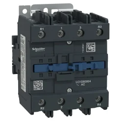 Lc1d80004b7 Schneider - Contacteur Tétrapolaire - 4no - 125a - Bobine 24vca - Vis