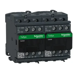 Lc2d09bl Schneider - Contacteur Inverseur Tripolaire - 3no - 9a - Bobine 24vcc - Vis