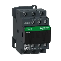 Lc1d09f7 Schneider - Contacteur Tripolaire - 3no - 9a - Bobine 110vca - Vis étrier - Tesys Lc1d09
