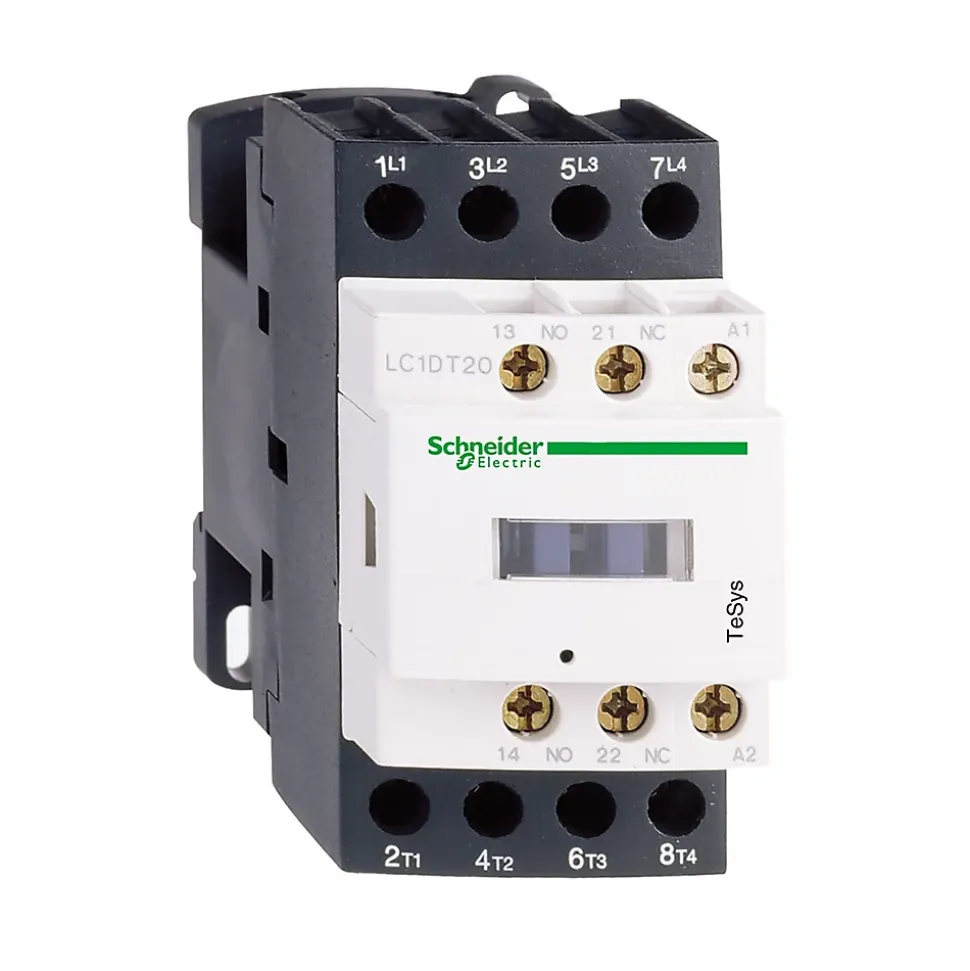 Lc1dt25p7 Schneider - Contacteur Tétrapolaire - 4no - 25a - Bobine 230vca - Vis étrier - Tesys Lc1dt2