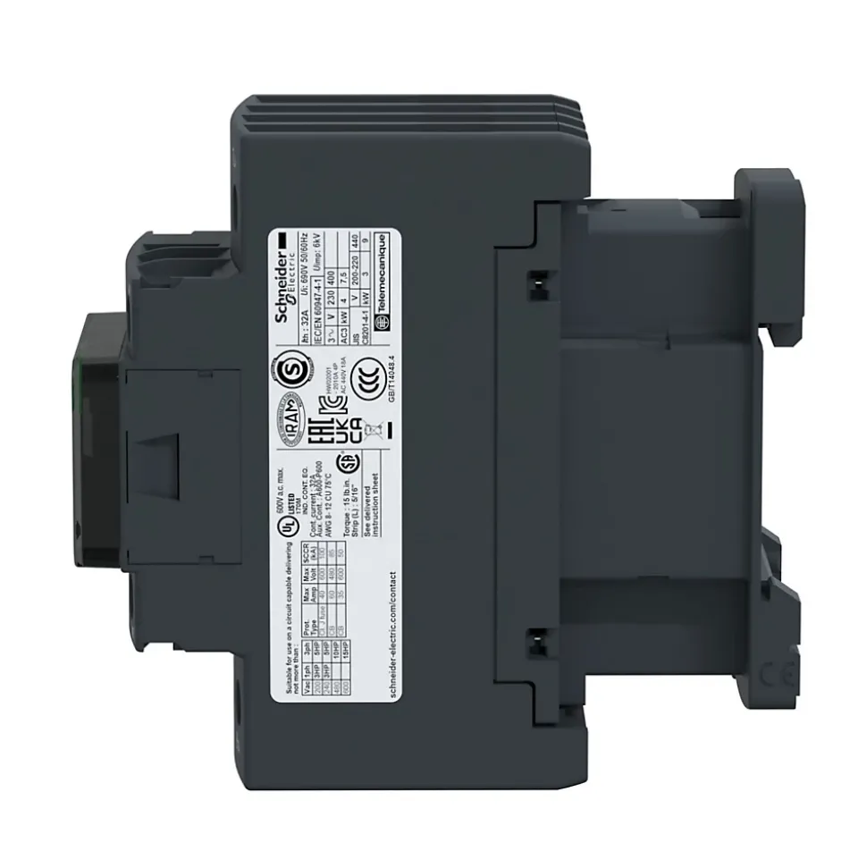 Lc1dt32p7 Schneider - Contacteur Tétrapolaire - 4no - 32a - Bobine 230vca - Vis