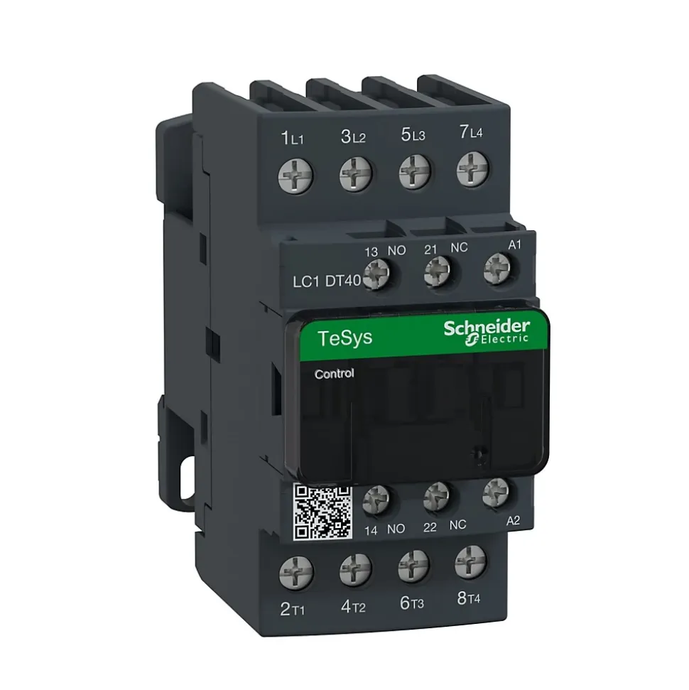 Lc1dt40p7 Schneider - Contacteur Tétrapolaire - 4no - 40a - Bobine 230vca - Vis