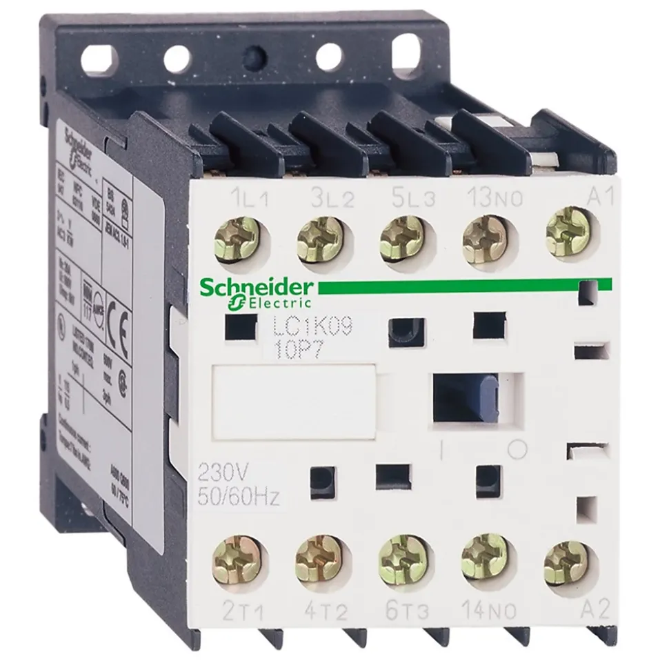 Lc1k0910u7 Schneider - Mini Contacteur Tripolaire - 3no - 9a - Bobine 230 à 240vca - Vis
