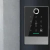 Lecteur biométrique de contrôle d'accès connecté locky-7d avec boitier métal à empreinte, code, badge et bluetooth