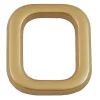 Lettre de maison - marquage O - en PVC - couleur or - autocollant - hauteur 3,7 cm - Chapuis LD37O