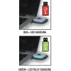 LIGHTHOUSE : Bonnet avec frontale LED rechargeable. Vert