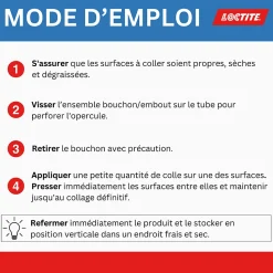 Liquide universel Loctite SG-3 tube 3g