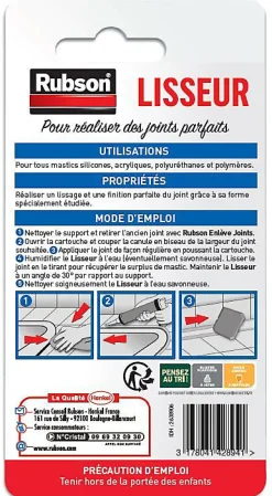 Lisseur de joint salle de bain Rubson