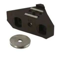 Locqueteau d'angle Diall coloris marron charge supportée 4 kg