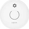 LogiLink détecteur de fumée SC0015 à pile 9 V, alarme 85 dB, capteur photoélectrique, montage mural ou plafond
