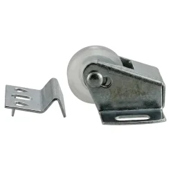 Loqueteau à rouleau gris Diall vendu par 2
