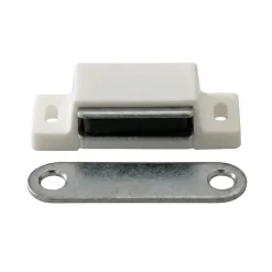 Loqueteau blanc 6 kg entraxe 38mm Diall vendu par 8 pièces