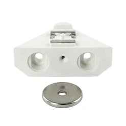 Loqueteau blanc 4 kg entraxe 22 mm Diall
