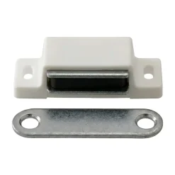 Loqueteau blanc 4 kg entraxe 34 mm vendu par 2
