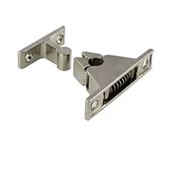 Loqueteau de meuble à pince Diall en Zamax entraxe 45 mm L.60 x l.30 mm