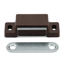 Loqueteau marron 4 kg entraxe 34 mm vendu par 2