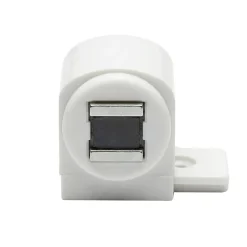 Loqueteau réglable Diall coloris blanc charge supportée 4 kg