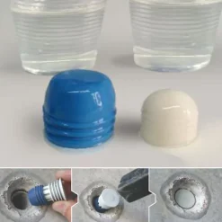 Lot 25 Bouchon d'étanchéité hydro-expansible pour tubes muraux. Se dilate avec eau, obturant trous dans murs après le décoffrage