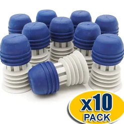 Lot 10 Bouchon d'étanchéité hydro-expansible pour tubes muraux. Se dilate avec eau, obturant trous dans murs après le décoffrage