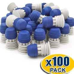 Lot 100 Bouchon d'étanchéité hydro-expansible pour tubes muraux. Se dilate avec eau, obturant trous dans murs après le décoffrage